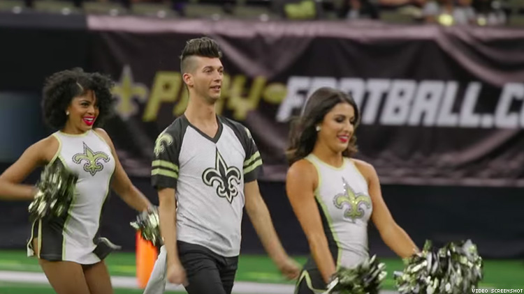 Dallas Cowboys: male cheerleaders added to Saints, Rams